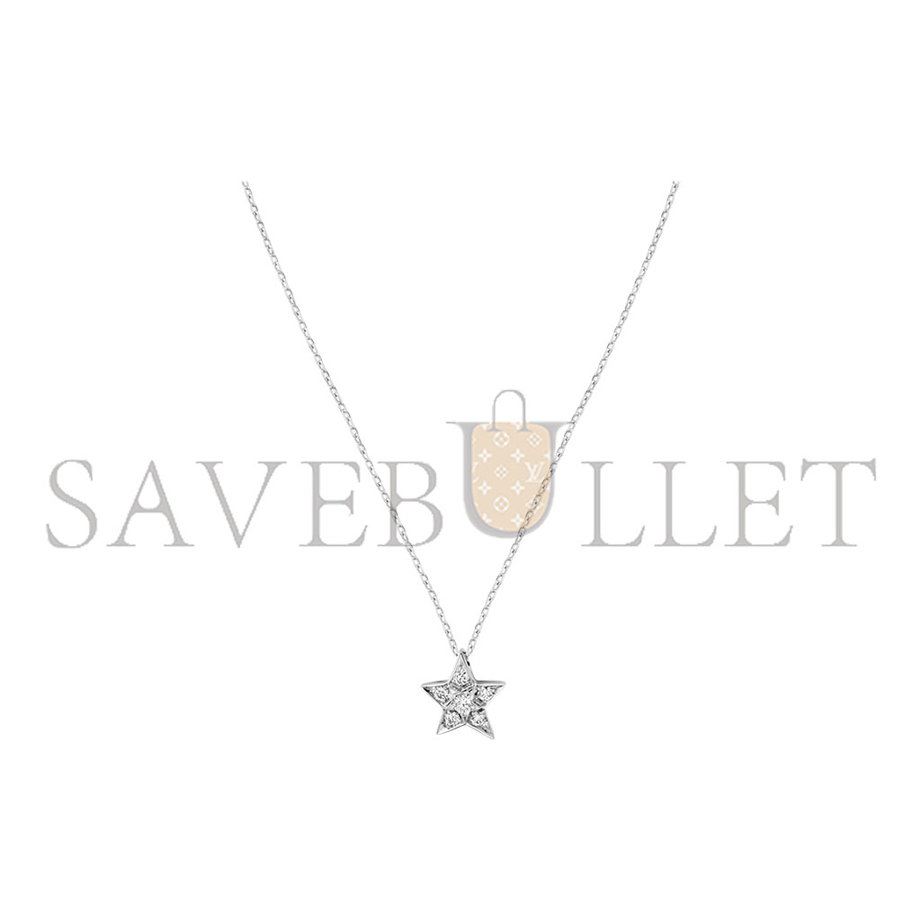 Ch*el comÈte gÉode necklace j2709